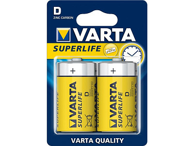 Батарейка Varta R20/2BL SUPERLIFE 2020  фото