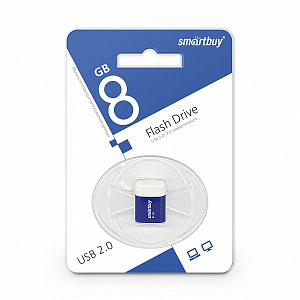 UFD Smartbuy 8GB LARA Blue (SB8GBLARA-B) фото