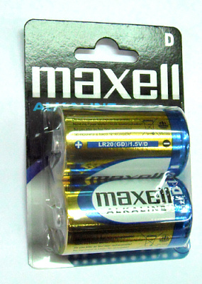 Батарейка MAXEL LR20/2BL фото