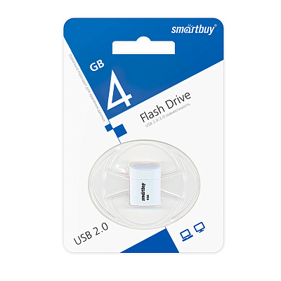 UFD Smartbuy 4GB LARA White (SB4GBLARA-W) фото