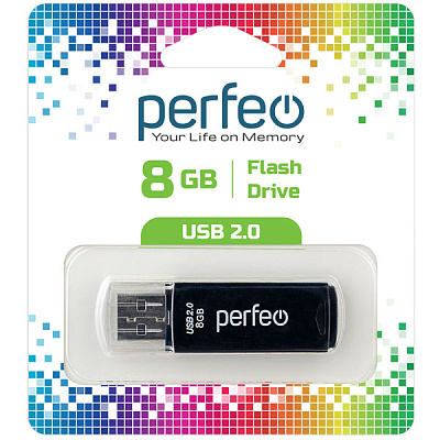 USB Perfeo 8GB C06 Black фото