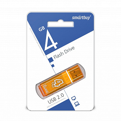 UFD Smartbuy 4GB Glossy series Orange (SB4GBGS-Or) фото