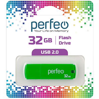 USB Perfeo 32GB C05 Green фото