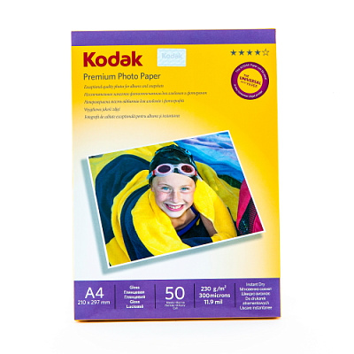 Фотобумага Kodak глянцевая A4 230г/м 50 л (N 137) фото
