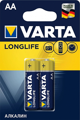 Батарейка Varta LR06/2BL LONGLIFE 4106 фото