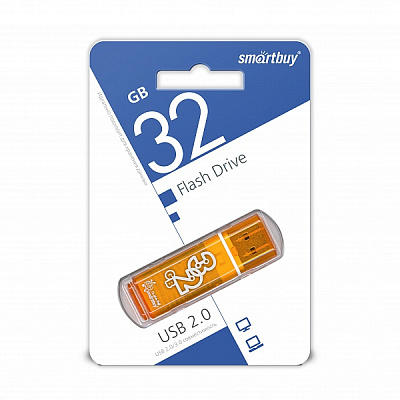 UFD Smartbuy 32GB Glossy series Orange (SB32GBGS-Or) фото