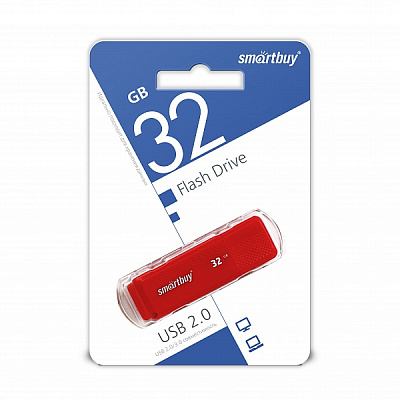 UFD Smartbuy 32GB Dock Red (SB32GBDK-R) фото