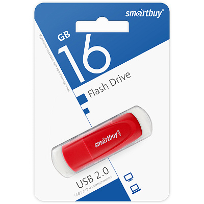 UFD Smartbuy 8GB Scout Red (SB8GB2SCR) фото