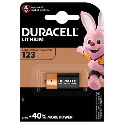 Батарейка Duracell DL 123 ultra M3 фото