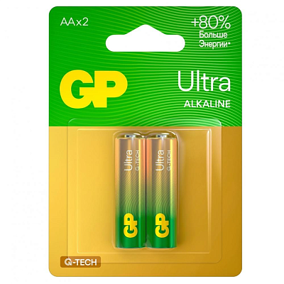 Батарейка GP LR6/2BL Ultra G-TECH фото