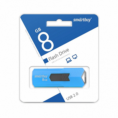 UFD Smartbuy 8GB STREAM Blue (SB8GBST-B) фото