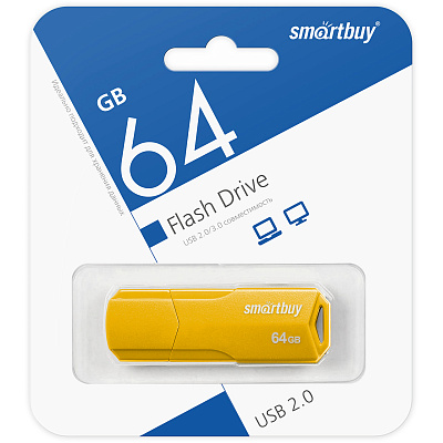 UFD Smartbuy 32GB CLUE Yellow (SB32GBCLU-Y) фото