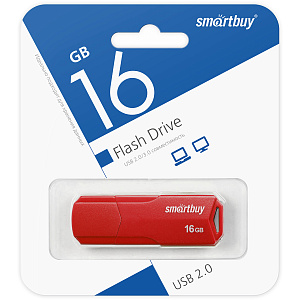 UFD Smartbuy 16GB CLUE Red (SB16GBCLU-R) фото