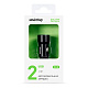 Автомобильное ЗУ Smartbuy быстрая зарядка 2.4 А 2 USB порта черное 12 Вт (SBP-1820) фото