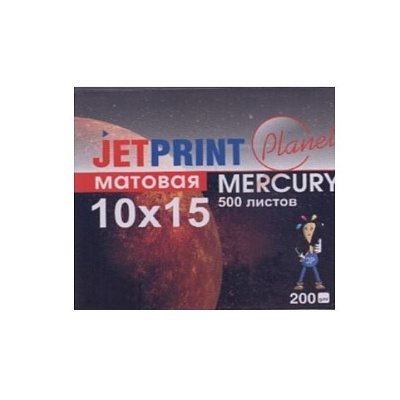 Фотобумага Jetprint матовая 10х15 200г/м 500 л (N 132) фото