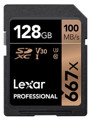 Lexar microSDXC 128GB Class 10 667xU3 A1 V30 с адапт (LSDMI128B667A) фото