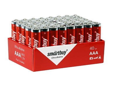 Батарейка алкалиновая Smartbuy LR03/40 bulk (40/960) (SBBA-3A40S) фото