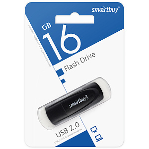 UFD Smartbuy 16GB Scout Black (SB016GB2SCK) фото