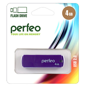 USB Perfeo 4GB C05 Purple  фото