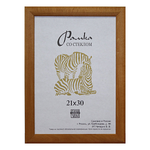 Фоторамка Зебра RZ-25 24х30 (25) фото