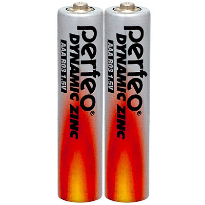 Батарейка Perfeo R03/2SH Dynamic Zinc (60) фото