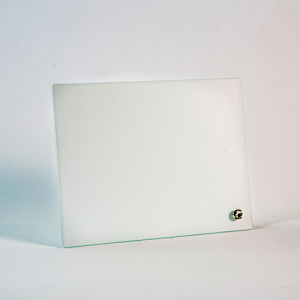 Фоторамка JP стеклянная BL-25 для сублимации 200х200х5 (квадратная с фаской) фото