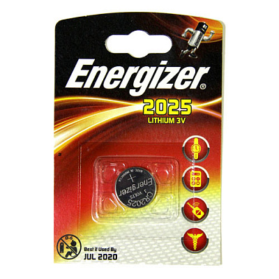 Батарейка Energizer 2025/1BL фото