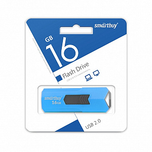 UFD Smartbuy 16GB Stream Blue (SB16GBST-B) фото