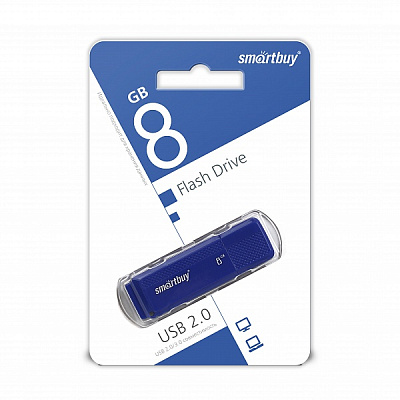 UFD Smartbuy 8GB Dock Blue (SB8GBDK-B) фото