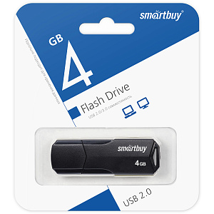 UFD Smartbuy 4GB Clue Black (SB4GBCLU-K) фото