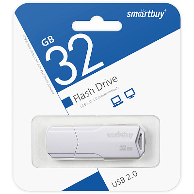 UFD Smartbuy 32GB CLUE White (SB32GBCLU-W) фото