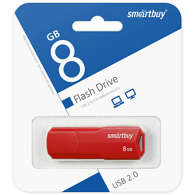 UFD Smartbuy 8GB CLUE Red (SB8GBCLU-R) фото
