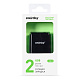 Сетевое ЗУ Smartbuy быстрая зарядка 3.6A 2USB порта PD и QC дисплей 18 Вт (SBP-2320) фото