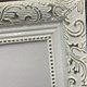 Фоторамка ВК пластик Садко белый с золотом 40х60 (10) фото