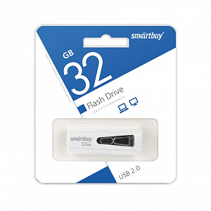 UFD Smartbuy 32GB IRON White (SB32GBIR-W) фото