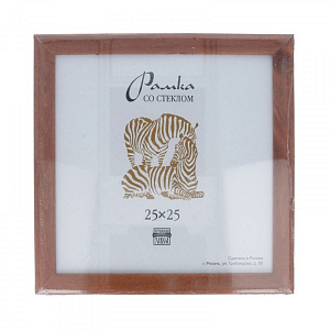 Фоторамка Зебра RZ-21 25х25 (25) фото