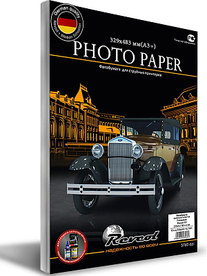 Фотобумага Revcol глянцевая А3+ 230г/м2, 50л фото