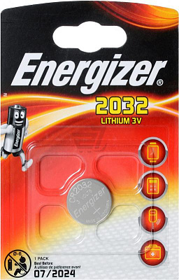 Батарейка Energizer CR2032/1BL фото