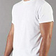 Футболка мужская Поло со шлицами белая, размер 52 (XL) фото