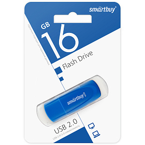 UFD Smartbuy 16GB Scout Blue (SB16GB2SCB) фото