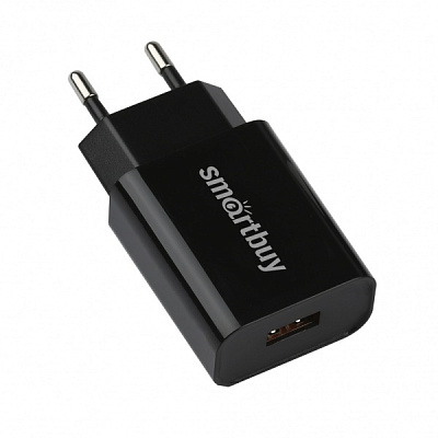 Сетевое ЗУ Smartbuy(R) FLASH, QC3.0 A, черное, 1 USB (SBP-1030)62 фото