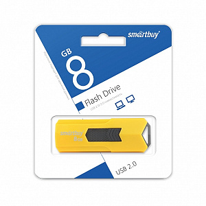 UFD Smartbuy 8GB STREAM Yellow (SB8GBST-Y) фото