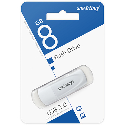 UFD Smartbuy 8GB Scout White (SB8GB2SCW) фото