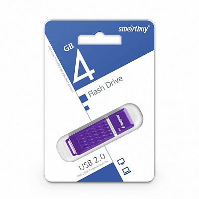 UFD Smartbuy 4GB Quartz series Violet (SB4GBQZ-V) фото