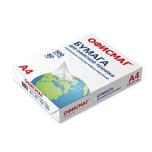 Бумага офисная Офисмаг 80 г/м 500 л фото