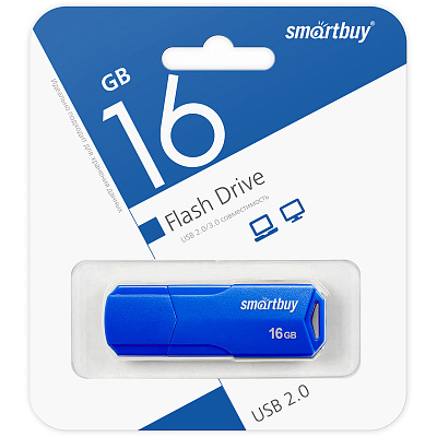 UFD Smartbuy 16GB CLUE Blue (SB16GBCLU-BU) фото