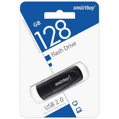 UFD 2.0 Smartbuy 128GB Scout Black (SB128GB2SCK) фото