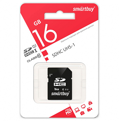 Smartbuy SDHC карта памяти 16GB class 10 (***) фото