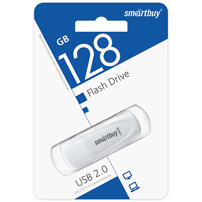 UFD 2.0 Smartbuy 128GB Scout White (SB128GB2SCW) фото
