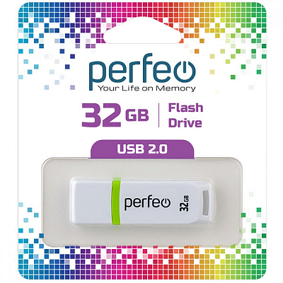 USB Perfeo 32GB C11 White фото